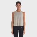 Camiseta Cropped de Treino Mizuno Soul Novo Feminina BEGE