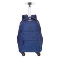Mochila Sestini 4 Rodas Rolling Crinkle - 34 Litros AZUL