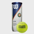 Bola de Tênis Wilson Roland Garros All Court Tubo com 3 AMARELO