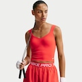 Regata Nike Pro Sculpt Feminina VERMELHO
