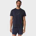 Camiseta ASICS Spiral Graphic Masculino AZUL
