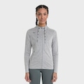 Jaqueta de Treino Mizuno Mescla Selene Feminino CINZA