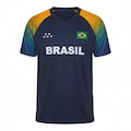 Camisa Brasil Amazônica Braziline - Masculina AZUL ESCURO