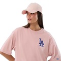 Camiseta New Era Regular Los Angeles Dodgers Masculina ROSA