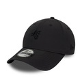 Bone Aba Curva New Era 9FORTY Branded Mini Logo New Era Masculino PRETO