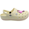 Clog Feminino Largo Yvate Boton ROSA