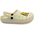 Clog Feminino Largo Yvate Boton BEGE