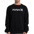 Moletom Hurley Careca One&Only WT26 - Masculino PRETO