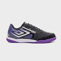 Chuteira de Futsal Adulta Pro 5 Bump Club Umbro PRETO/ROXO