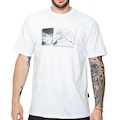 Camiseta Oakley Scale Mountain SS WT26 Masculina BRANCO