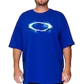 Camiseta Oakley Icy Ellipse SS WT26 Masculina AZUL