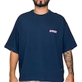 Camiseta Oakley B1B Warp Graphic SS WT26 Abyss - Masculina AZUL ESCURO