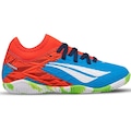 Chuteira Futsal Infantil Penalty Rx Locker Kids Y-3 AZUL/VERMELHO