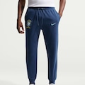 Calça Brasil Nike Club French Terry Masculina AZUL/AMARELO