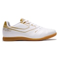 Chuteira de Futsal Adulto Topper Cup 8 BRANCO/OURO