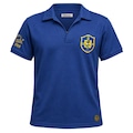Camisa do Brasil Athleta Retrô 1958  - Masculina AZUL