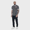 Camisa do Corinthians Democracia Retrô Braziline - Masculina PRETO/BRANCO