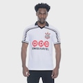 Camisa do Corinthians Retrô Braziline  - Masculina BRANCO