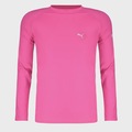 Camiseta Manga Longa Puma UV50+ - Infantil ROSA