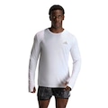 Camiseta adidas M/L Adi365 Running Essentials - Masculina BRANCO