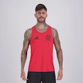 Regata do Flamengo 3S adidas - Masculina VERMELHO