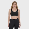 Top Puma Sem Costura - Feminino PRETO
