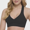 Top Selene Com Recorte e com Bojo - Feminino PRETO