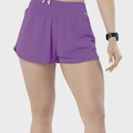 Short Selene Duplo - Feminino ROXO