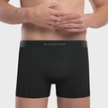 Cueca Boxer Selene Poliamida Sem Costura - Adulto PRETO