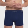 Cueca Boxer Selene Poliamida Sem Costura - Adulto AZUL ESCURO