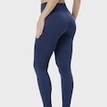 Calça Legging Selene Fitness Sem Costura - Feminina AZUL ESCURO