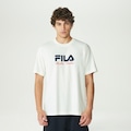 Camiseta Fila Comfort Biella Graphic Masculina BEGE