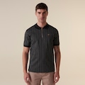 Camiseta Polo Masculina Patton Fila PRETO