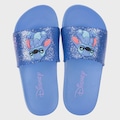 Chinelo Disney Slide Stitch Mania - Infantil AZUL