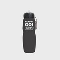 Garrafinha Speedo Silicone Dobrável 700ml PRETO