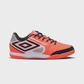 Chuteira Umbro Pro 5 Bump Club Futsal CORAL