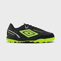 Chuteira de Society Adulta Neo-Comfort Umbro PRETO/VERDE