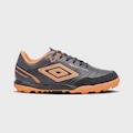 Chuteira de Society Adulta Neo-Comfort Umbro PRETO/LARANJA