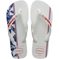 Chinelo Havaianas Top Nations Copa do Mundo 2026 - Unissex BRANCO/VERMELHO/MARI
