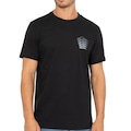 Camiseta Quiksilver Vertical Logo WT26 - Masculina PRETO