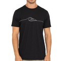 Camiseta Quiksilver New Lines WT26 - Masculina PRETO