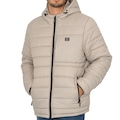 Jaqueta Masculina Billabong Rubber Icon Puffer WT26 CAQUI