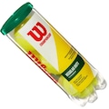 Tubo de Bola de Tênis com 3 unidades Wilson Championship Regular Duty Saibro AMARELO