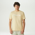 Camiseta Fila Regular Graphic Masculina BEGE