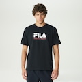 Camiseta Fila Comfort Biella Graphic Masculina PRETO