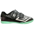 Chuteira de Futsal Infantil Velocita - Umbro PRETO/BRANCO