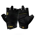 Luvas Esportiva Gold Sports Gear Gounod Performance Anti Slip com Tecido e Respirável PRETO