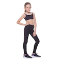 Calça Legging Zero Best Fit Transparência - Infantil PRETO