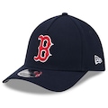 Boné Unissex New Era M-Crown Boston Red Sox Aba Curva AZUL ESCURO