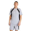 Camiseta Tech Apparel CLIMACOOL adidas Masculino PRATA/PRETO